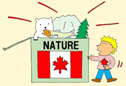 there's a lot of nature in Canada